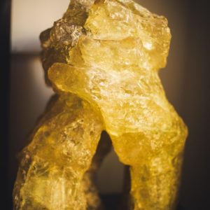 Escultura Fuerza – Vidrio fundido