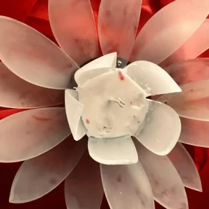 Flor de Loto – Objeto decorativo en vidrio fundido